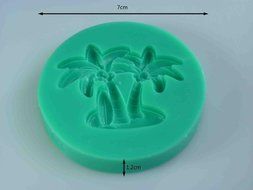 Coconut Tree Shaped Chocolate Candy 3d Silicone Cake Mold Soap Mould Cartoon