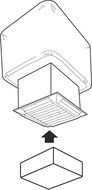 Classic Accessories 52-034-151001-00 Evaporation Cooler Heat Plug, 20&quot; x 20&quot;
