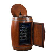 STG Wine BAR Storage Cabinet Wine Rack Dual Zone Thermoelectric Freestanding Wine Cooler Cellar Chiller Refrigerator...