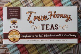 Honey Infused Earl Grey Single Serve Tea for Keurig K-Cup Brewers (Box of 24) N2