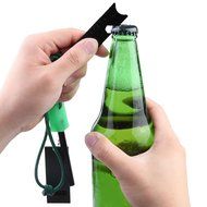 Dimples Excel 7 in 1 Magnesium Fire Starter with Luminous Green Handle, Rescue Whistle and Lanyard Woven by 40... N6