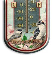 American Expedition Tin Thermometer - Bear's Den Cabin Rentals N24