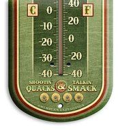 American Expedition Tin Thermometer - Bear's Den Cabin Rentals N25