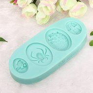 Spiders And Plants Sugar Silicone Cake Mold N7