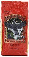 Raven's Brew Whole Bean Ebony Pearls, 12-Ounce Bags (Pack of 2) N8