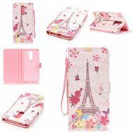 LG G Stylo 2 Case,LG G Stylus 2 Case,Yaheeda [3D Colored Drawing] [Flip Fit] Premium PU Leather Card-Slots Cash-Slots... N5