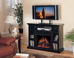 Classic Flame Beverly Electric Fireplace and TV Stand in Espresso N3
