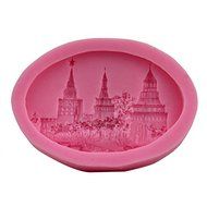 Mr.S Shop DIY Romantic Antique Castle Silicone Molds Fondant Sugar Jello Ice Soap Mould Cake Decorating Tools&#65292;...