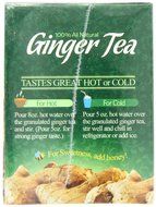 Natural Garden 100% All Natural Ginger Tea, 14 Tea Sachets (Pack of 6) N2