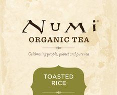 Numi Organic Tea Toasted Rice, Full Leaf Sencha Green Tea, 18-Count non-GMO Tea Bags (Pack of 3) N2