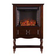 Providence Fireplace Tower - Mahogany N3