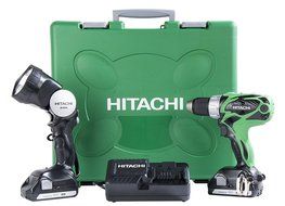 Hitachi DS18DSAL 18-Volt Lithium Ion Compact Pro Driver Drill with Flashlight N5