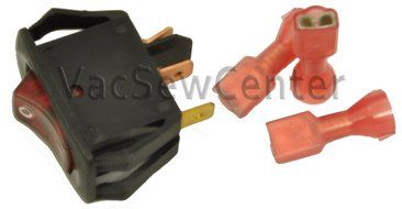 Oreck Upright Vacuum Cleaner Lighted Switch