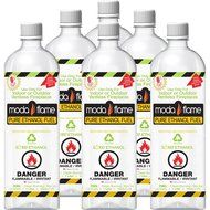 Moda Flame Fuel 1 Liter Bio-Ethanol Indoor Fuel (6 Bottles)