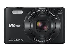 Nikon Coolpix S7000 16 MP Digital Camera with 20x Optical Image Stabilized Zoom 3-Inch LCD (Black) N2