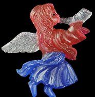 Autek Blowing Song Angel Fondant Soap SugarCraft Cake Cookie Deco Silicone Mold #141