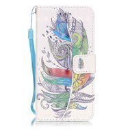 iPhone 7 Case,Yaheeda [3D Colored Drawing] [Flip Fit] Premium PU Leather Card-Slots Cash-Slots &amp; Kickstand [Anti-Scratches... N7