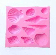 Goliton? Lovely shell silicone mold,Fondant Cake Decorating Tools,Silicone Soap Mold,Silicone Cake Mold