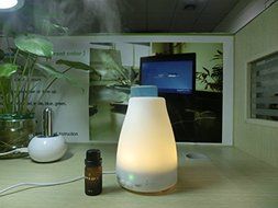 Home Mini LED Series Aroma Diffuser 120ml Essential Oil Air Humidifier FD008 by Purple-Violet