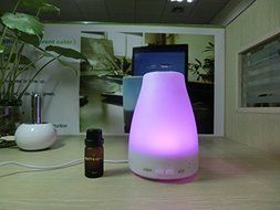 Home Mini LED Series Aroma Diffuser 120ml Essential Oil Air Humidifier FD008 by Purple-Violet N3