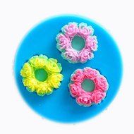 MathildaBaking Collection - Flowers Crown Headbands Mold Decorations Silicone Mold Silicone Fondant Lace Molds... N3