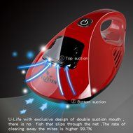 Handheld vacuum cleaner,Euleven 3005CH,UV Bed Vacuum Cleaner with Hot air and Vibrating Single pad