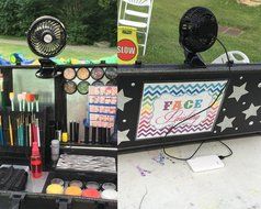 Welltop 5-inch Portable Clip Fan Rotatable Clamp Fans USB or Battery Powered Table Fan Rechargeable Desktop Fan... N2