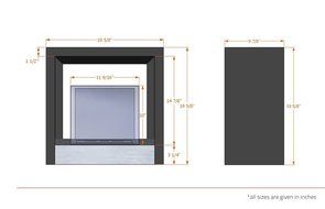 Ignis Ventless Bio Ethanol Fireplace Tectum S N2