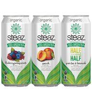 Steaz Organic VARIETY PACK Iced Green Tea 12/16 OZ N4