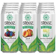 Steaz Organic VARIETY PACK Iced Green Tea 12/16 OZ N5