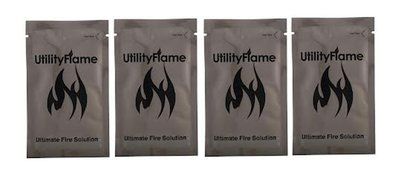 Utility Flame Fuel Gel - 4 Pouches