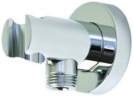 Artos F902-9BN Shower Outlet Elbow With Hand Shower Holder, Brushed Nickel by Artos