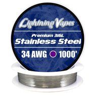LV Stainless Steel 316L Wire 34 AWG - 250' N2