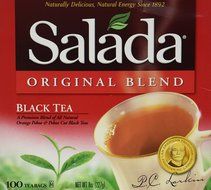 Salada Original Blend Black Tea (8 oz, 100 Count Boxes) 2 Pack