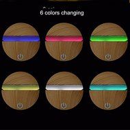 Skycoolwin Wood Grain Ultrasonic Humidifier 150ml Aromatherapy Essential Oil Diffuser Perfect Gift N2