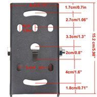 VideoSecu Adjustable Ceiling TV Mount Fits most 26-55" LCD LED Plasma Monitor Flat Panel Screen Display with VESA... N7