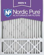 Nordic Pure MERV 8 Honeywell Replacement Air Filter, Box of 1