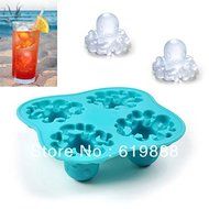 Octopus Shape Ice Tray Creative Marine Animals Ice Cube Silicone Mold Ice Cream Tools Cake Stencil Oven Accessories N5