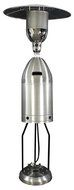 HomComfort HCPHSSRKT Stainless Steel Rocket Base Patio Heater N2
