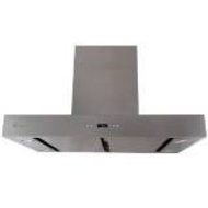 XtremeAir PX04-I42 42" Island Mount Ducted Range Hood with 900 CFM Centrifugal Blower 4 Speed Heat Touch Sensitive... N2