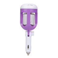 DZT1968 Auto Mini Car Humidifier Air Purifier Freshener Travel Car Portable (Green)