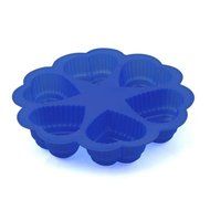 Heart-Shaped Baking Mold Cake Mold Silicone Mold Egg Pudding Tart Mold For Microwave Oven N2