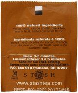 Stash Tea Teabags, Salted Caramel Mate, 100 Count N2
