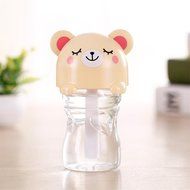 Alonea USB Mini Cartoon Bottle Cap Humidifier Office Air Diffuser (Black) N2