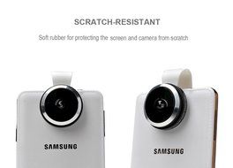 3 In 1 Universal Phone Camera Lens Kit with 0.4X Super Wide Angle Lens, 180 Degree Fish Eye Lens and 10X Macro... N39