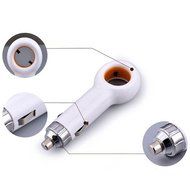 LANDSIGN Mini Lightly Ozone Car Air Purifier Ionizer with 12V 1W Car Charger Portable Air Cleaner Gadget Smoke... N4