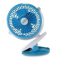 Welltop 5-inch Portable Clip Fan Rotatable Clamp Fans USB or Battery Powered Table Fan Rechargeable Desktop Fan... N5