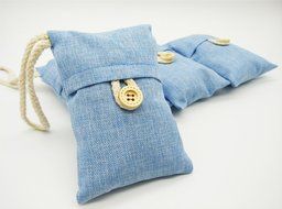 Lysa 100% Organic Natural Bamboo Charcoal Bag - Home / Car Air Cleaner, Air Refreshing Agent (Black+gray-100g*2) N4