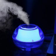 Soule 80ml Portable Cool Mist Humidifier Diffuser Mini USB Colorful LED Night Light,Dry Sinuses Eyes Nose Throat... N5