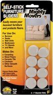 Mighty Movers Self-Stick Furniture Sliders -Beige by Master Manufacturing